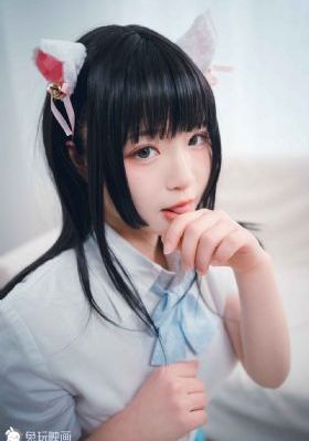 蓝色项圈